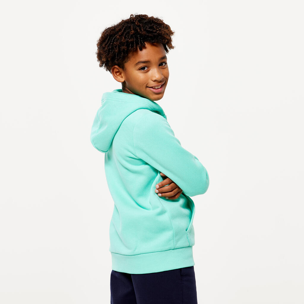 Kids' Zip-Up Sweatshirt - Mint Green